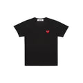 Red Play Comme des Garçons T-Shirt - Black