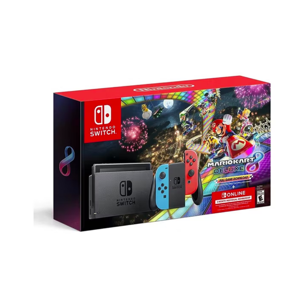 Nintendo Switch Mario Kart 8 Deluxe Console Bundle