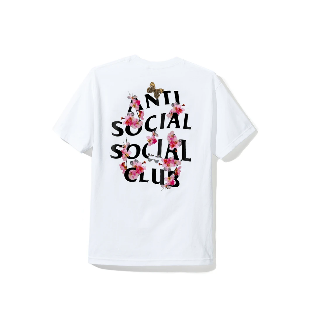T-shirt Anti Social Social Club Kkoch - Blanc