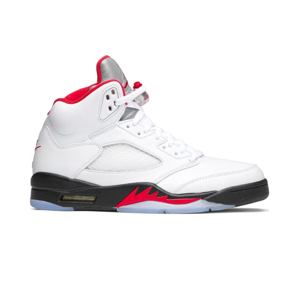 Jordan 5 Retro Fire Red Silver Tongue (2020)