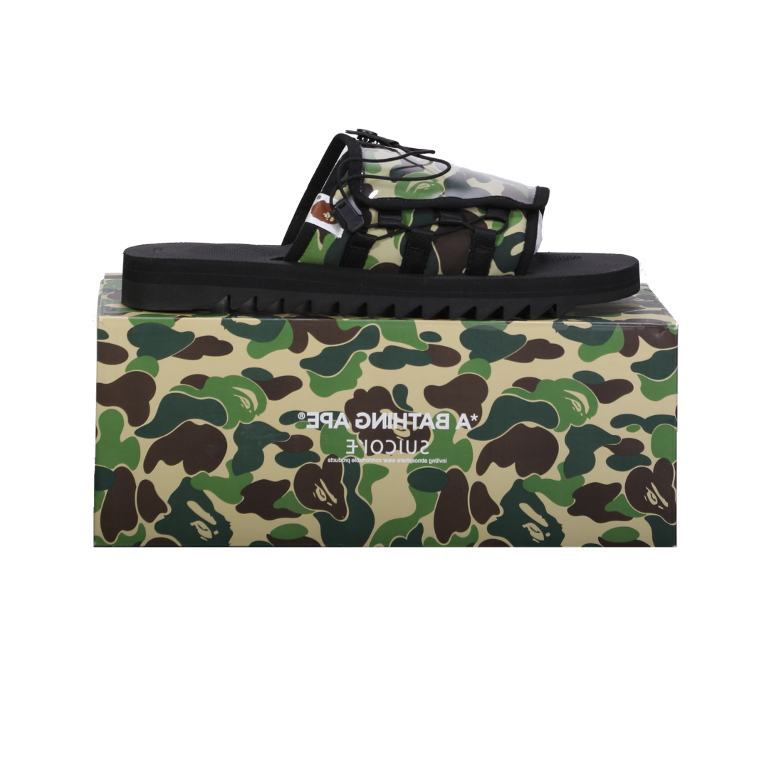 BAPE x SUICOKE Sandals - Black
