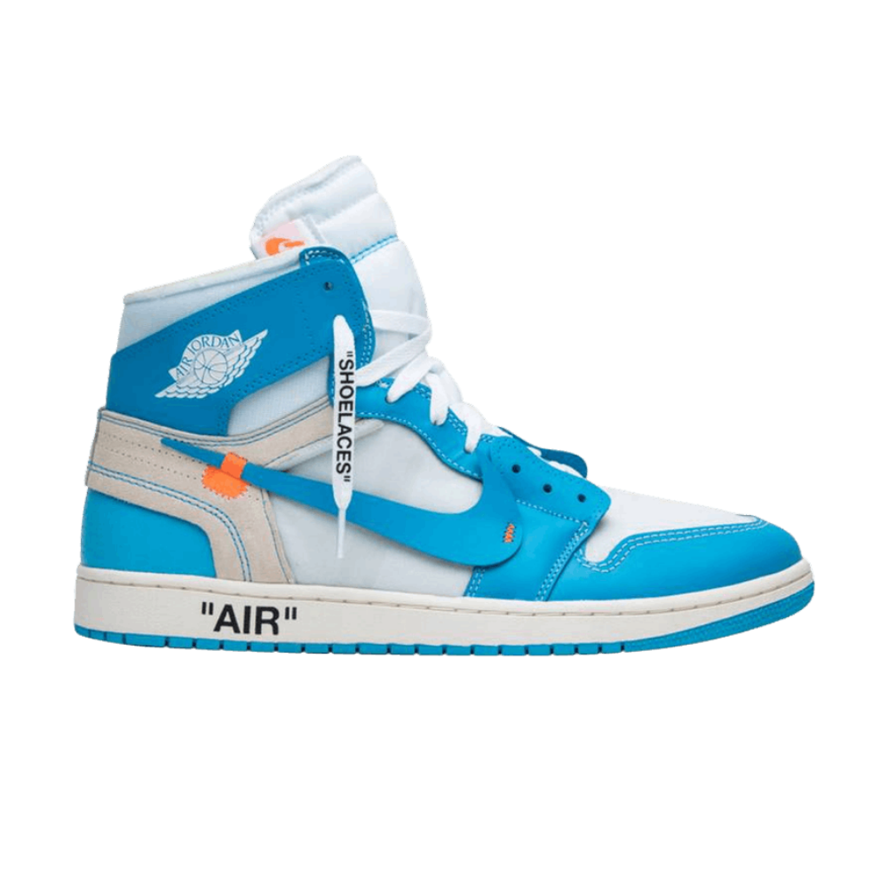 Jordan 1 Retro High Blanc cassé University Blue 