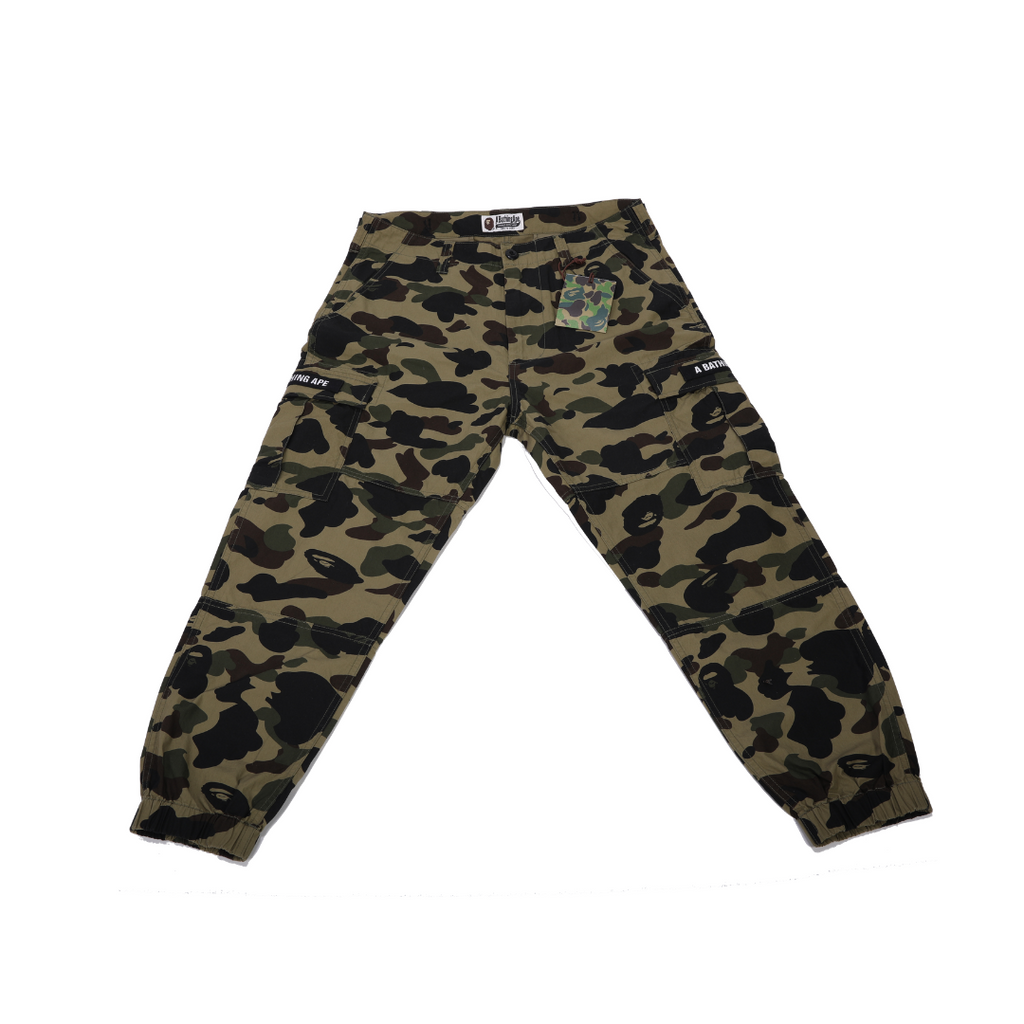1st Camo Slim Jogger 6 Poches - Vert