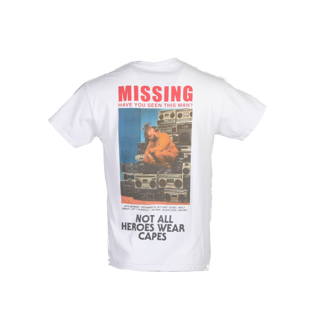 Metro Boomin Tous les héros ne portent pas de capes Missing Tee - Blanc