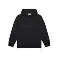 FEAR OF GOD ESSENTIALS Sweat à capuche en silicone 3D - Noir foncé 