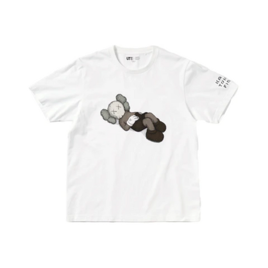 T-shirt KAWS x Uniqlo Tokyo First (taille japonaise) - Blanc 