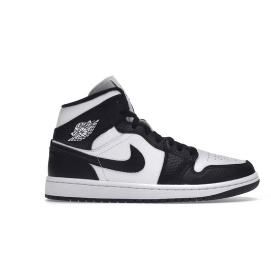 Jordan 1 Mid Split Noir Blanc (W)