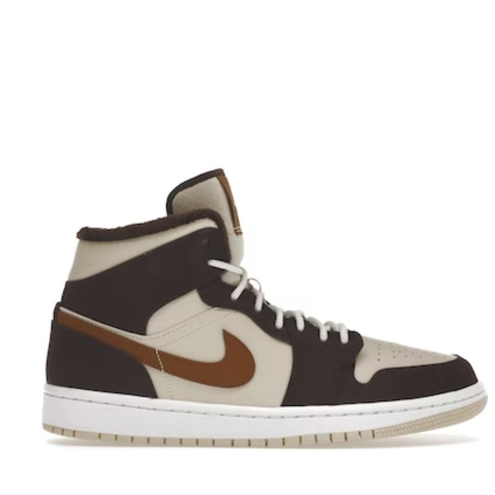Jordan 1 Mid SE Brown Basalt Oatmeal (W) 