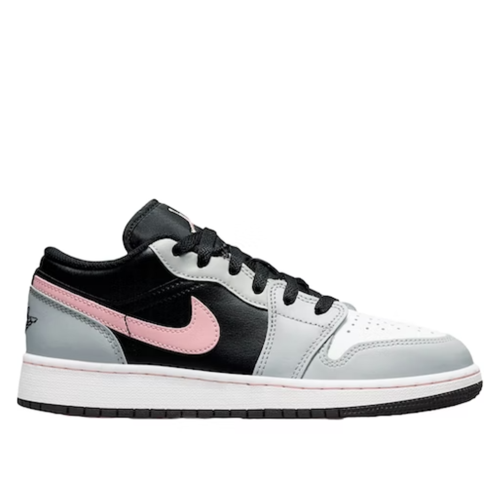 Jordan 1 Low Noir Gris Rose (GS)