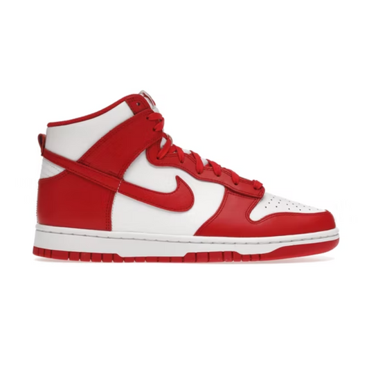 Nike Dunk High Championship Blanc Rouge