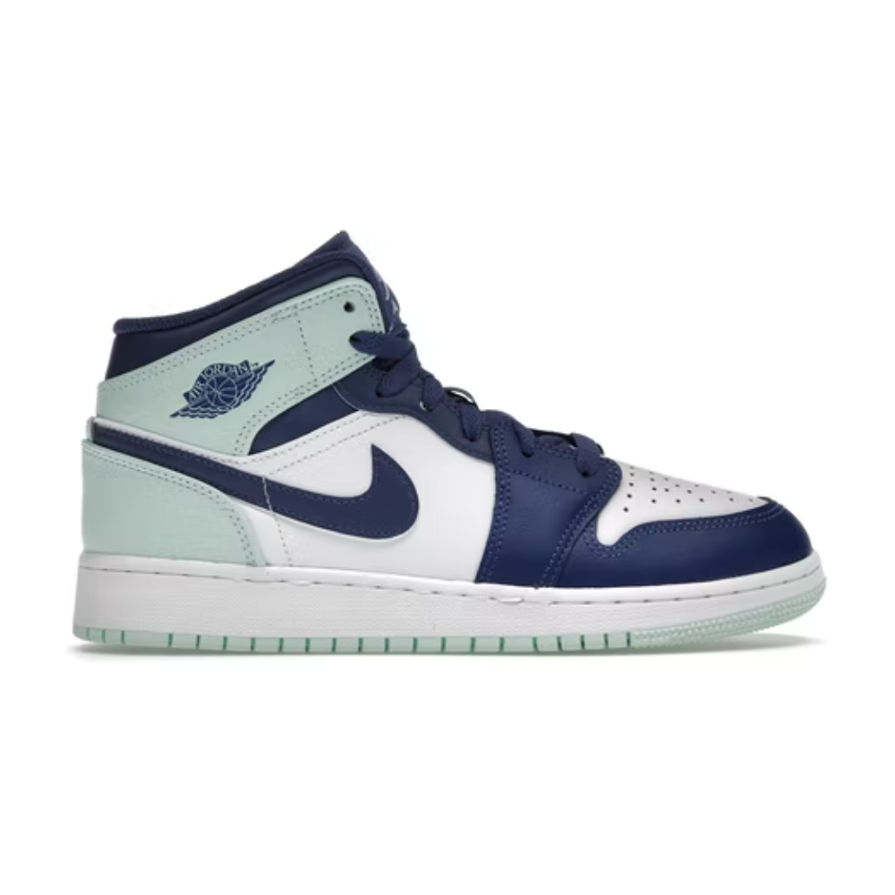 Jordan 1 Mid Mystic Navy Mint Foam (GS)