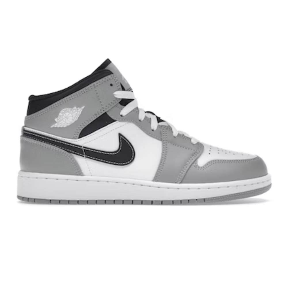 Jordan 1 Mid Gris fumé clair (GS) 