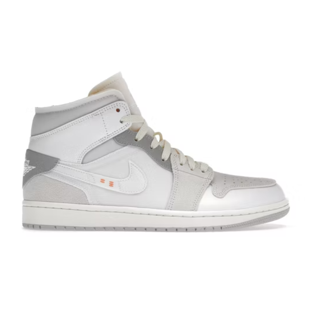 Jordan 1 Mid SE Craft Inside Out White Grey