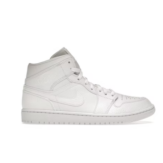 Jordan 1 Mid Triple White 2.0 (2020)