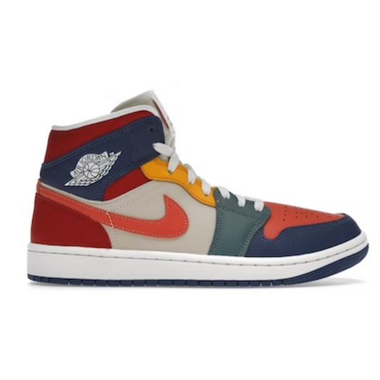 Jordan 1 Mid Multi Color (2022) (W)