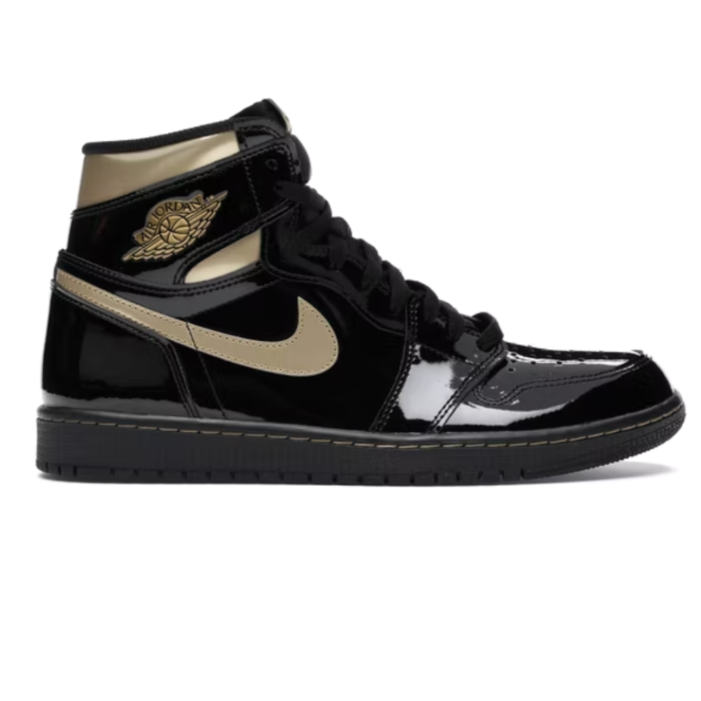 Jordan 1 Retro High Noir Métallisé Or (2020)
