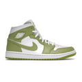 Jordan 1 Mid Green Python (W)