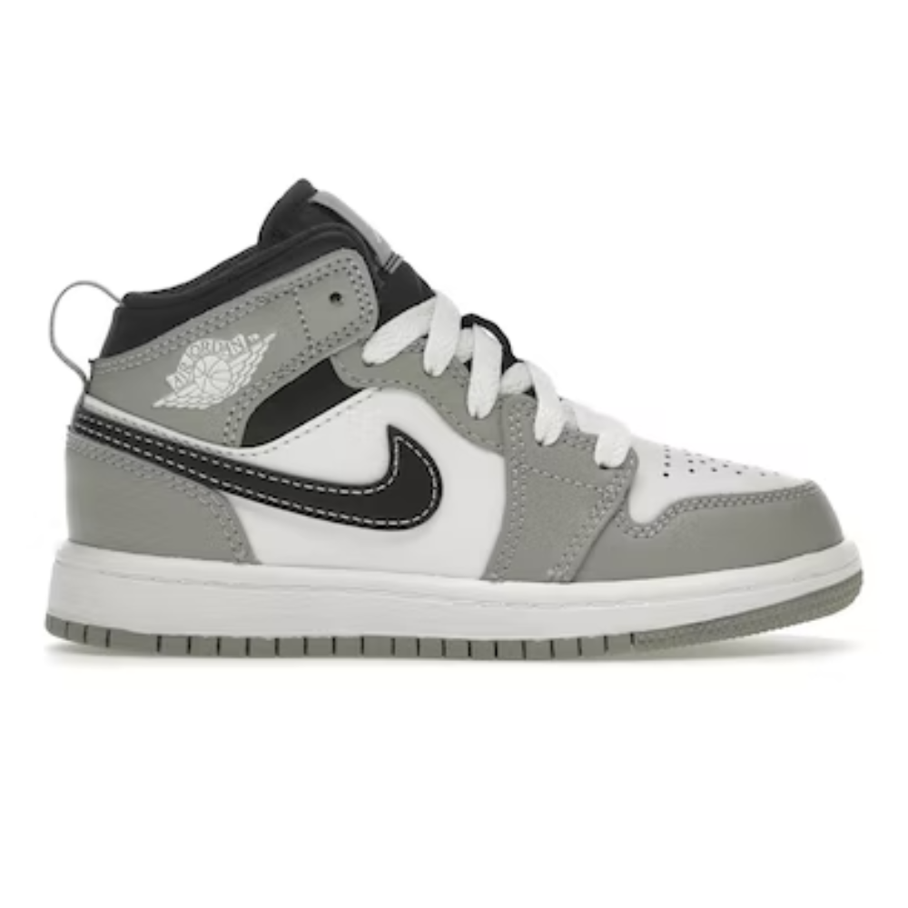 Jordan 1 Mid Gris fumé clair (2022) (PS)