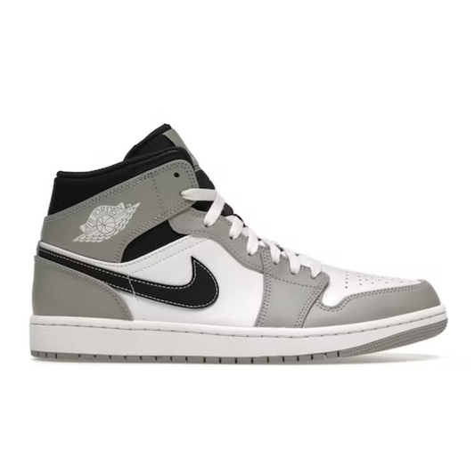 Jordan 1 Mid Light Fumé Gris Anthracite 