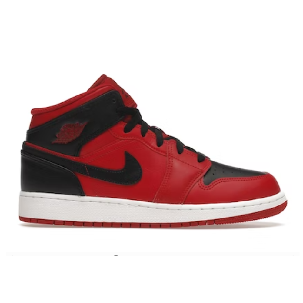 Jordan 1 Mid Reverse Bred (2021) (GS)