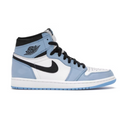 Jordan 1 Retro High Blanc Université Bleu Noir