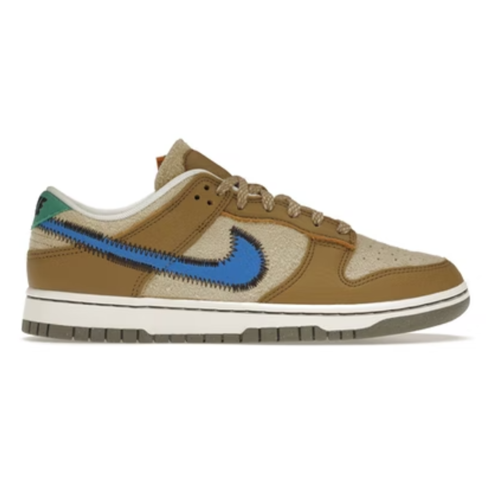 Nike Dunk taille basse ? Bois flotté sombre