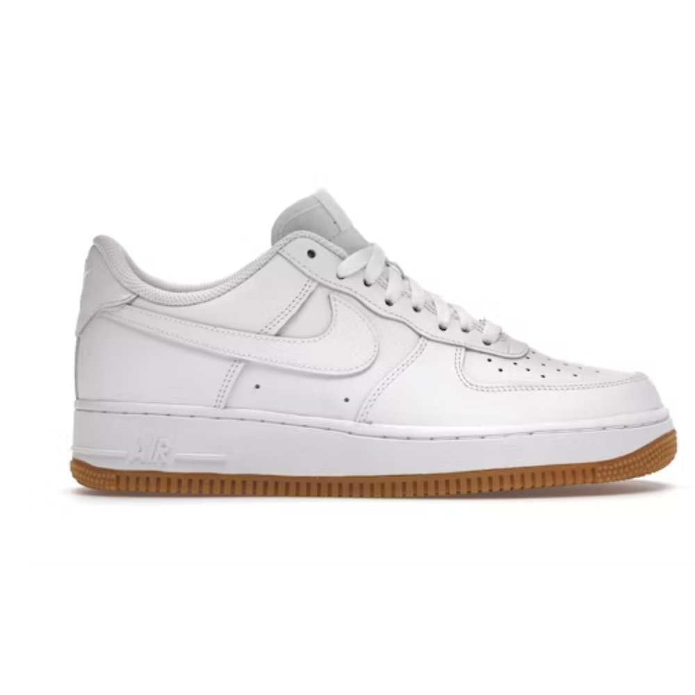 Nike Air Force 1 Faible Gomme Blanche