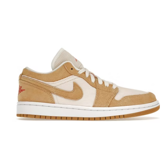 Jordan 1 Low SE Twine Orange Quartz Corduroy (W)