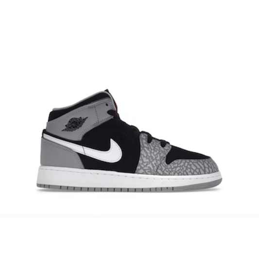 Jordan 1 Mid Elephant Print (GS)