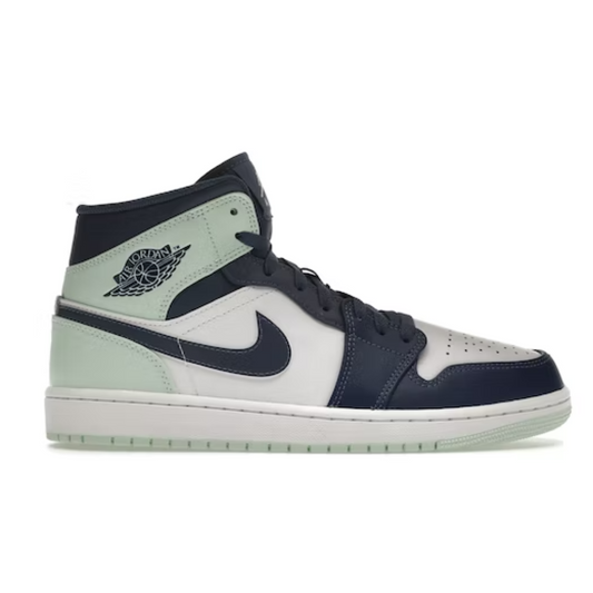 Jordan 1 Mid Mystic Marine Menthe Mousse 