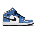 Jordan 1 Mid Signal Blue (GS)