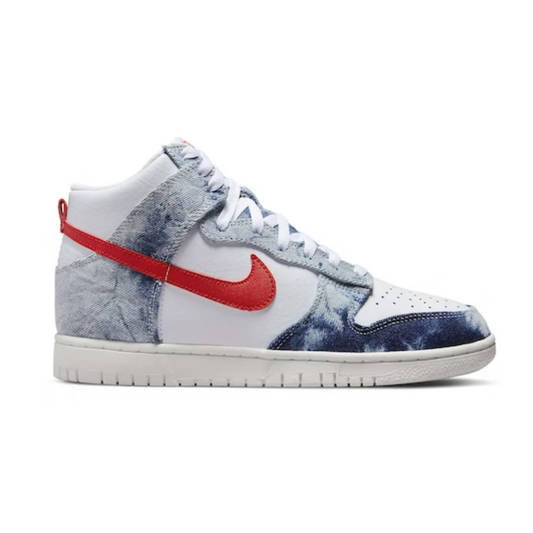 Nike Dunk High Washed Denim Pack (W)