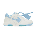 OFF-WHITE Out Of Office OOO 30 MM Low Tops White Light Blue