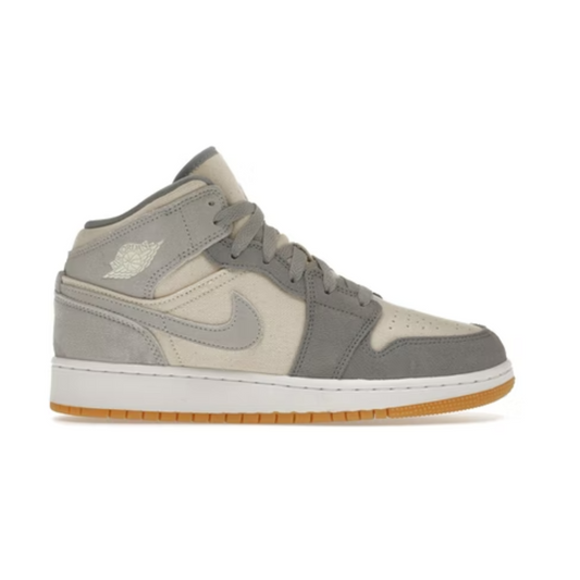 Jordan 1 Mid SE Coconut Milk Particle Grey (GS)